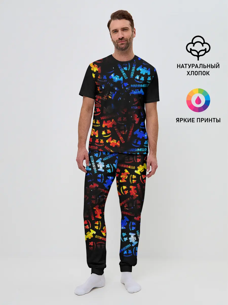 Мужская пижама с брюками / MARSMELLO FIRE