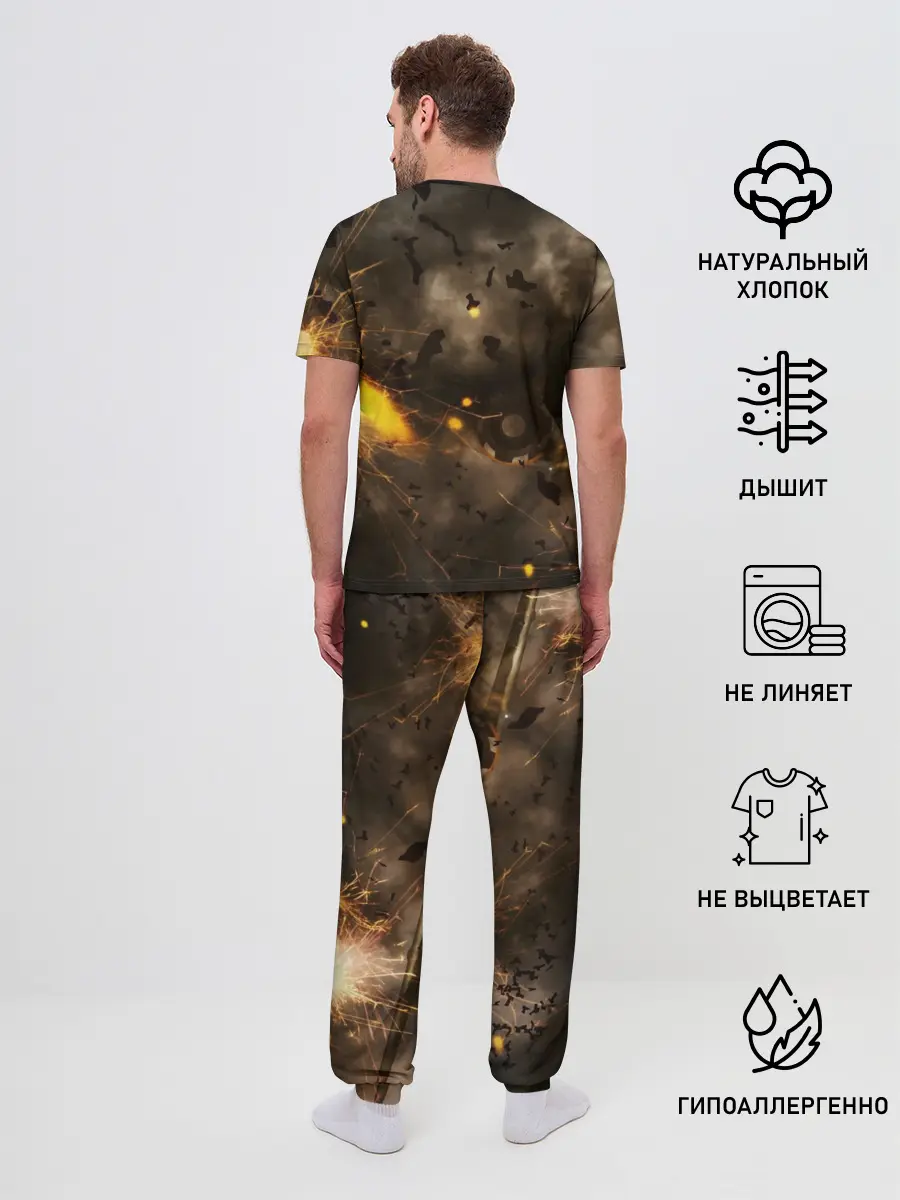 Мужская пижама с брюками / Sabaton