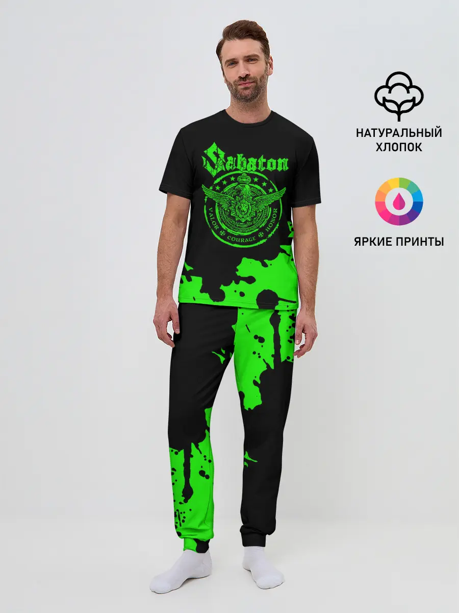 Мужская пижама с брюками / Sabaton