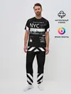 Мужская пижама с брюками / New-York Strips