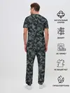 Мужская пижама с брюками / Камуфляж