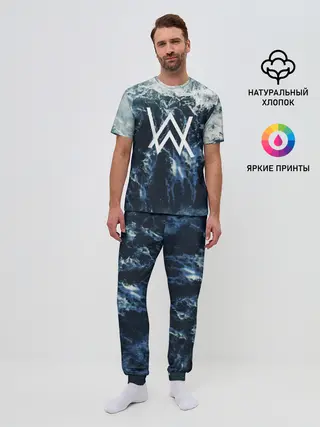 Мужская пижама с брюками / Alan Walker