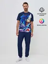 Мужская пижама с брюками / Sonic