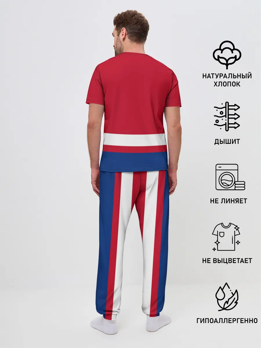 Мужская пижама с брюками / Монреаль Канадиенс