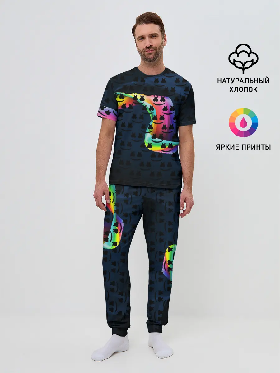 Мужская пижама с брюками / MARSMELLO