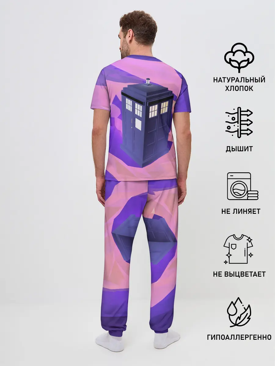 Мужская пижама с брюками / CRAZY TARDIS