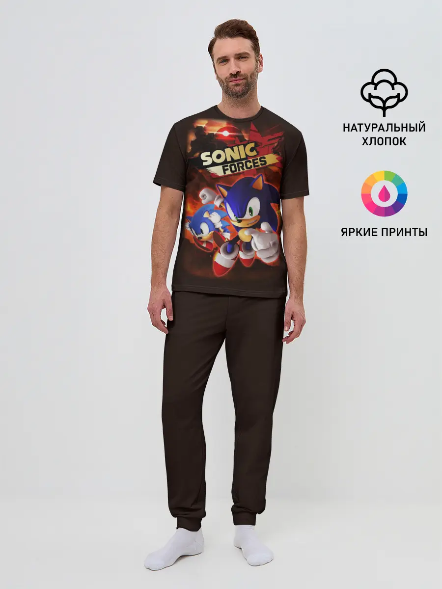 Мужская пижама с брюками / SONIC