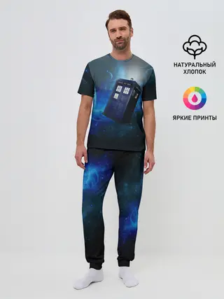 Мужская пижама с брюками / ТАРДИС