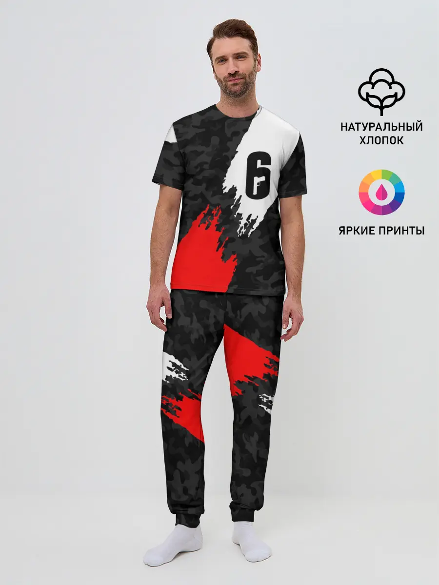 Мужская пижама с брюками / RAINBOW SIX SIEGE