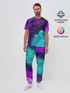 Мужская пижама с брюками / NEON WAVES