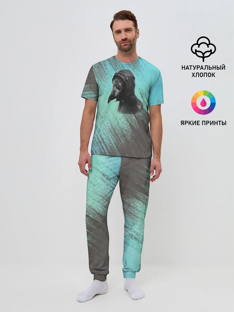 Мужская пижама с брюками / Чумной доктор
