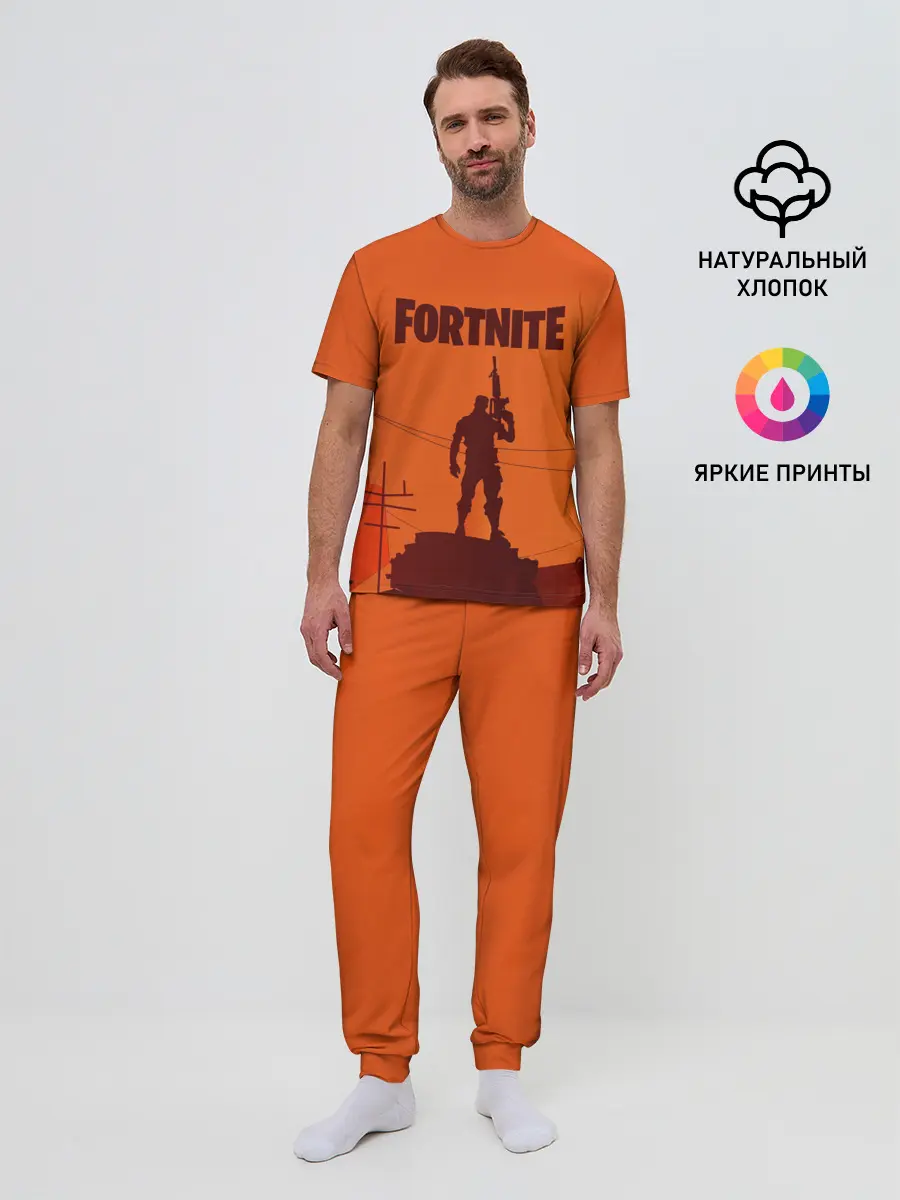 Мужская пижама с брюками / FORTNITE