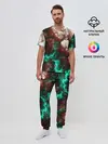 Мужская пижама с брюками / НЕОНОВЫЙ КОСМОС