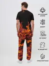 Мужская пижама с брюками / ОГОНЬ | FIRE