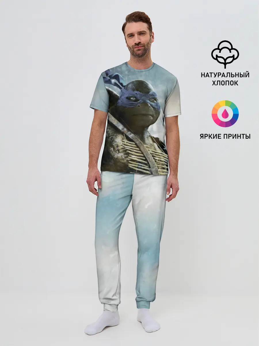 Мужская пижама с брюками / Teenage Mutant Ninja Turtles