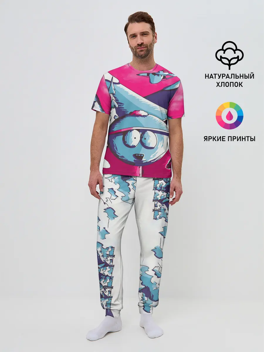 Мужская пижама с брюками / CARTMAN