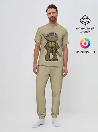 Мужская пижама с брюками / ЧЕРЕПАШКИ - НИНДЗЯ