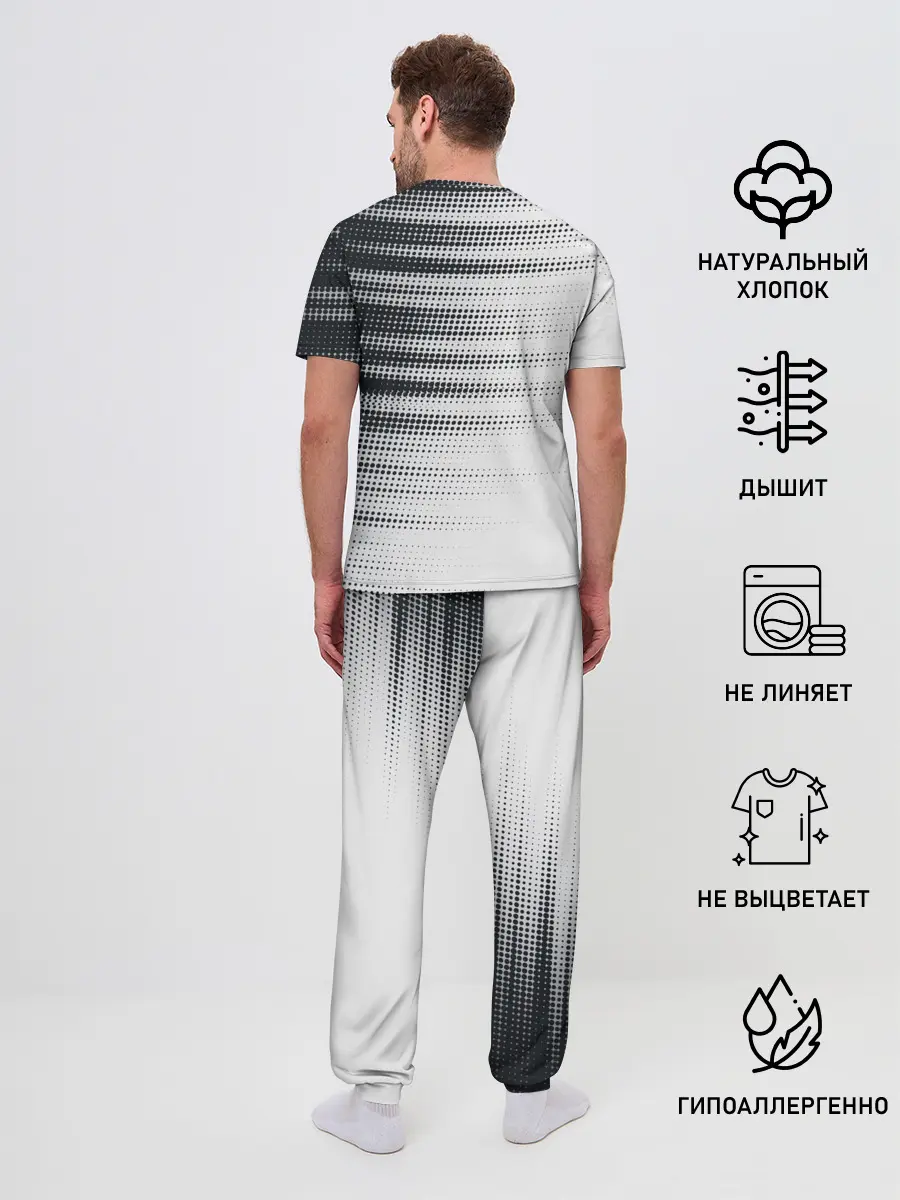 Мужская пижама с брюками / Торпедо