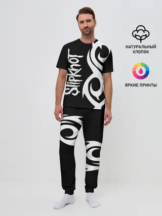 Мужская пижама с брюками / Slipknot