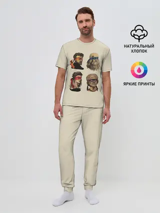 Мужская пижама с брюками / Настоящие Черепашки