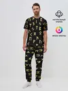 Мужская пижама с брюками / РУНЫ