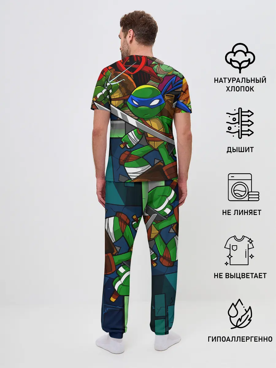 Мужская пижама с брюками / LEONARDO