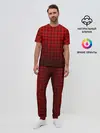Мужская пижама с брюками / В КЛЕТОЧКУ