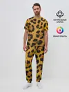 Мужская пижама с брюками / Леопард