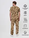 Мужская пижама с брюками / Леопард