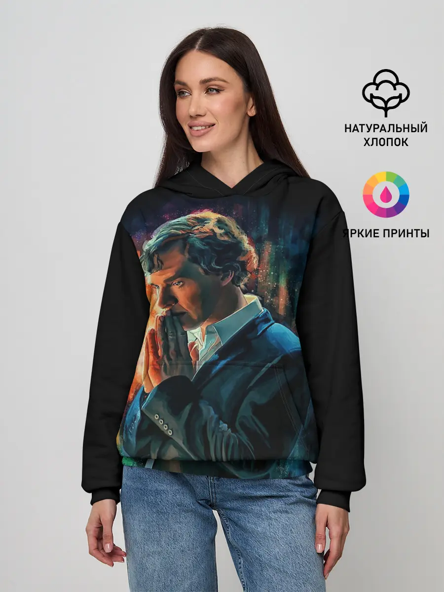 Женское худи / Sherlock