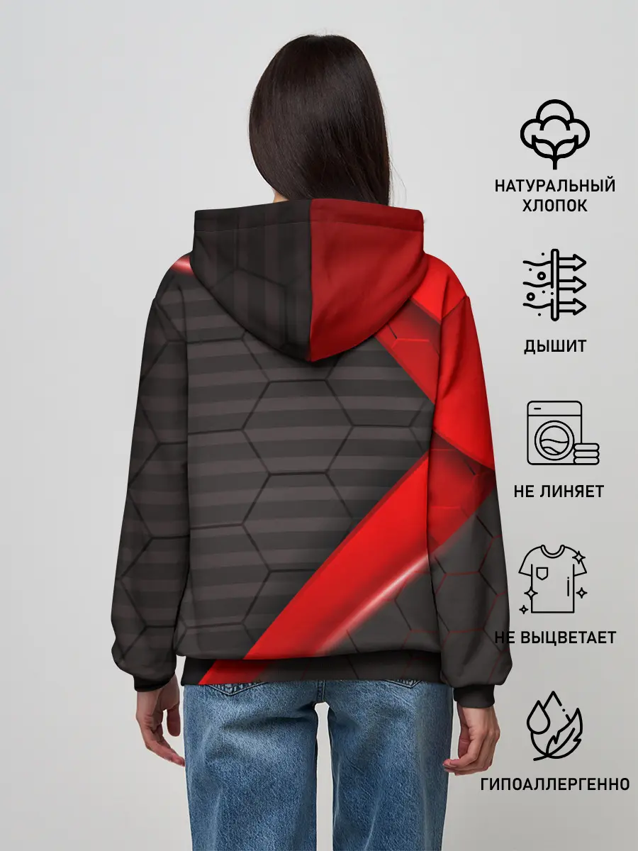 Женское худи / MASS EFFECT N7 | МАСС ЭФФЕКТ Н7