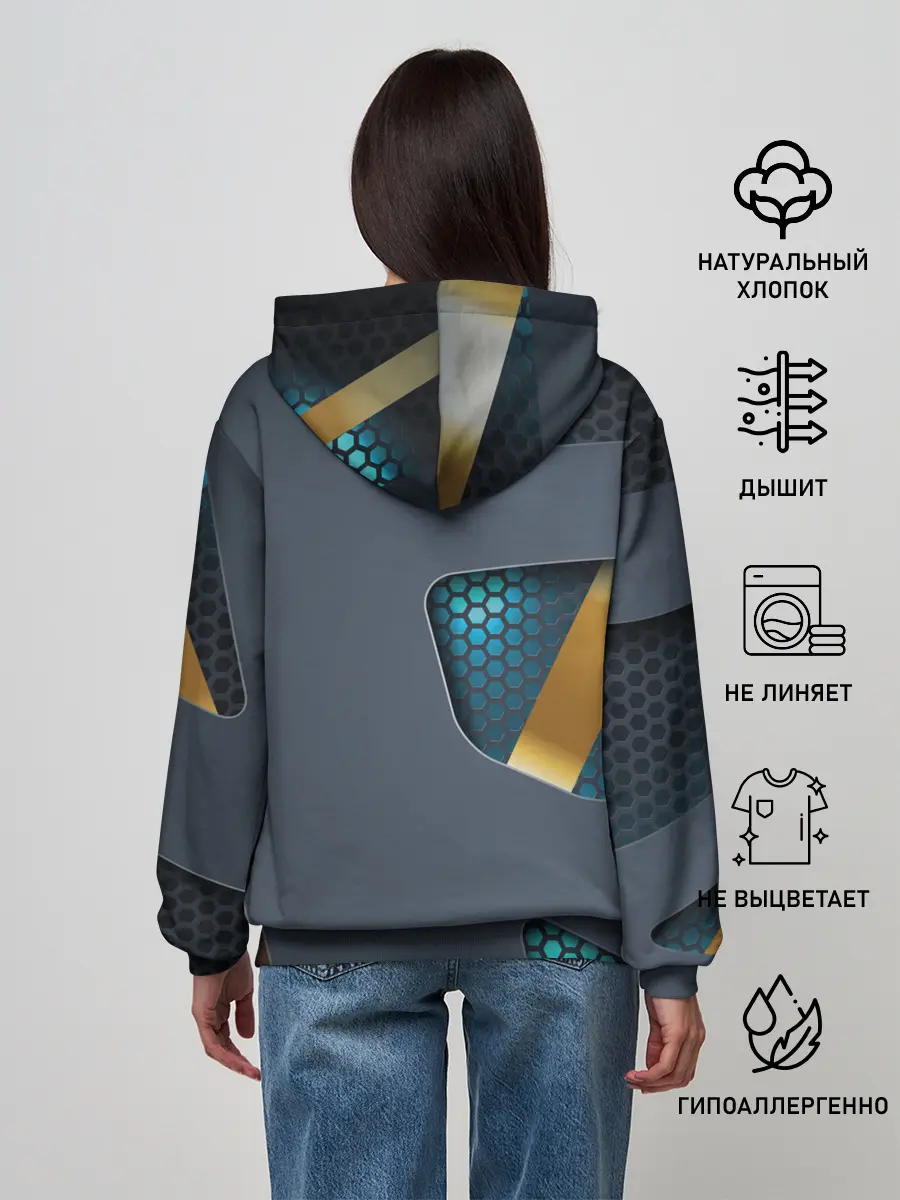 Женское худи / MASS EFFECT N7 | МАСС ЭФФЕКТ Н7