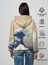 Женское худи / Kanagawa Wave Art