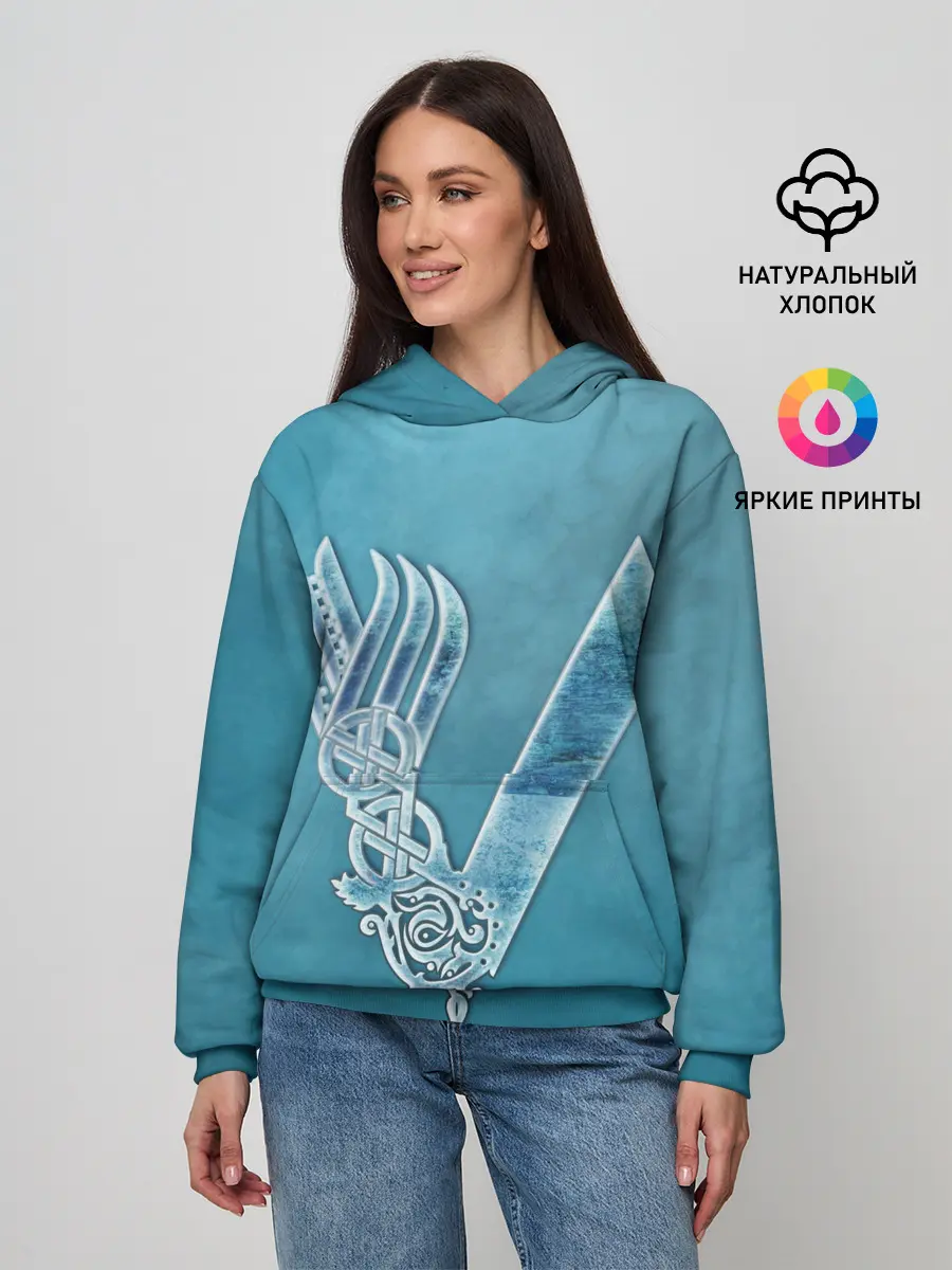 Женское худи / vikings