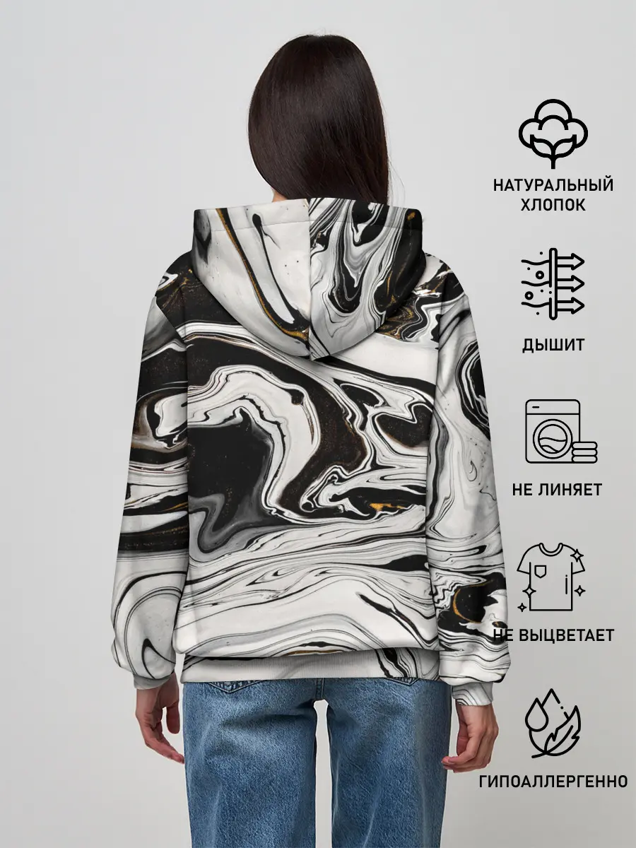 Женское худи / woman yelling at cat