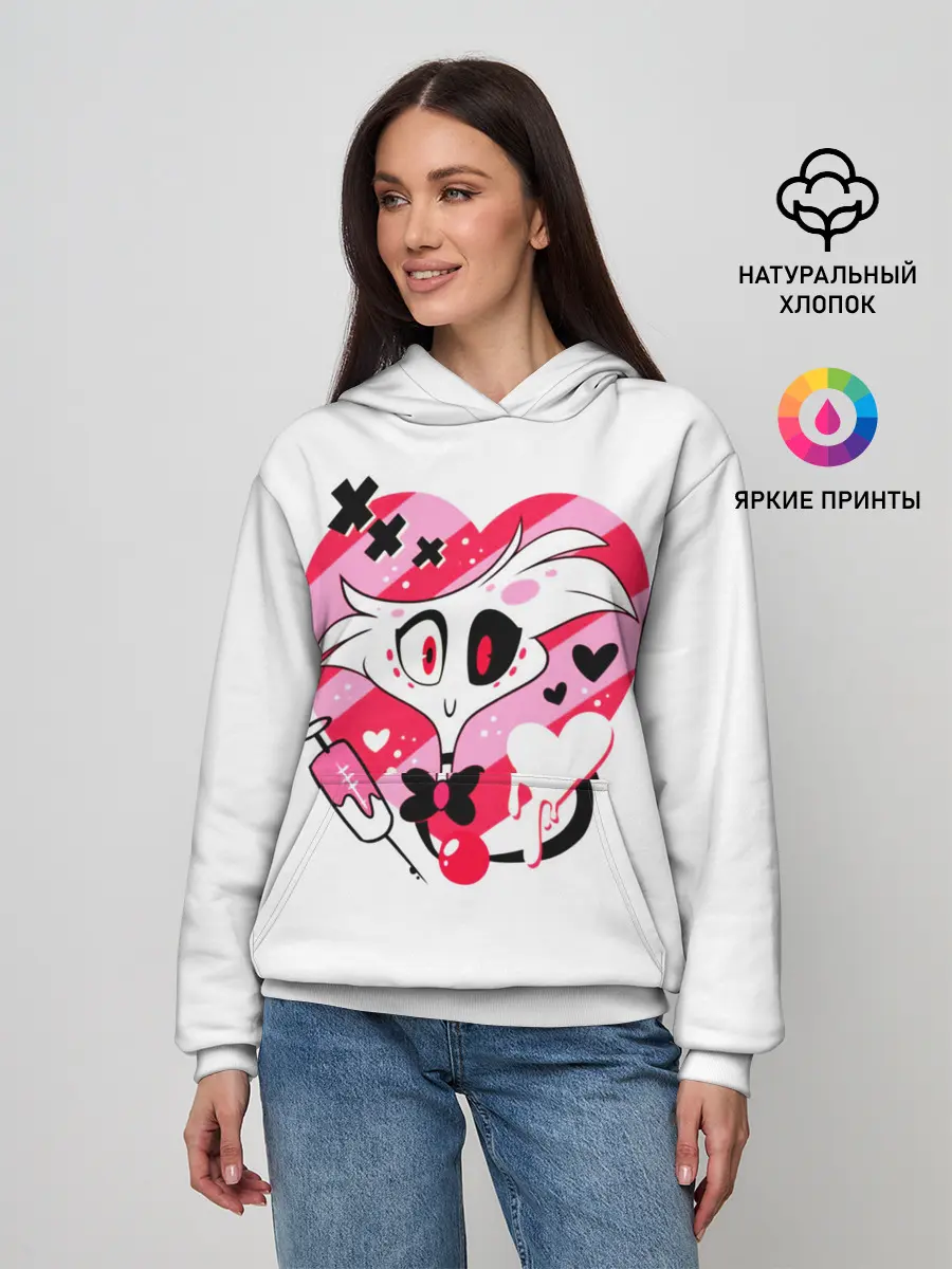 Женское худи / Hazbin Hotel