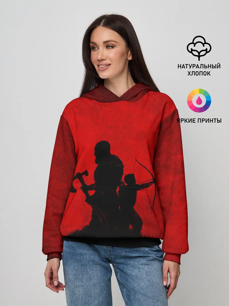 Женское худи / God of War