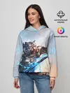 Женское худи / Warrior Zoomorph