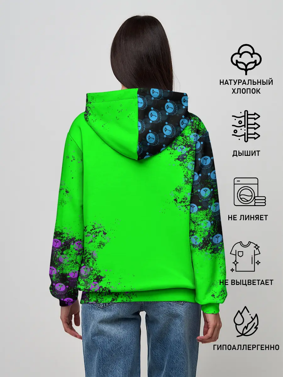 Женское худи / Hazbin Hotel Alastor