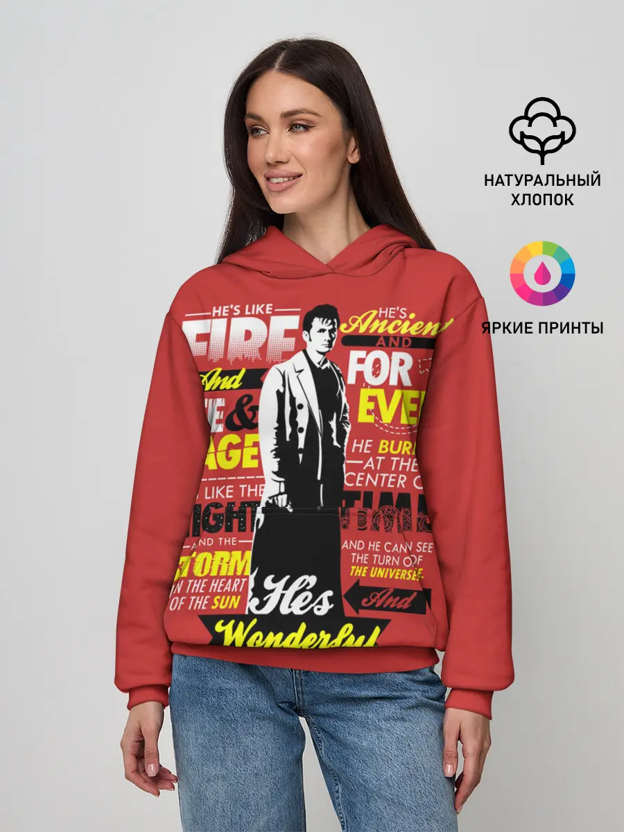 Женское худи / Doctor Who