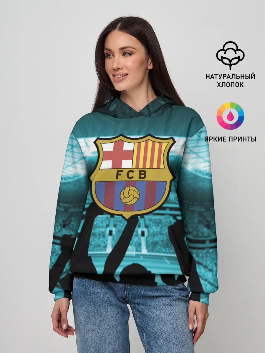 Женское худи / Barcelona