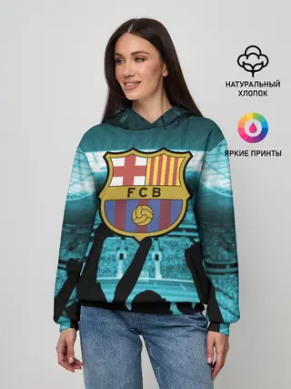 Женское худи / Barcelona