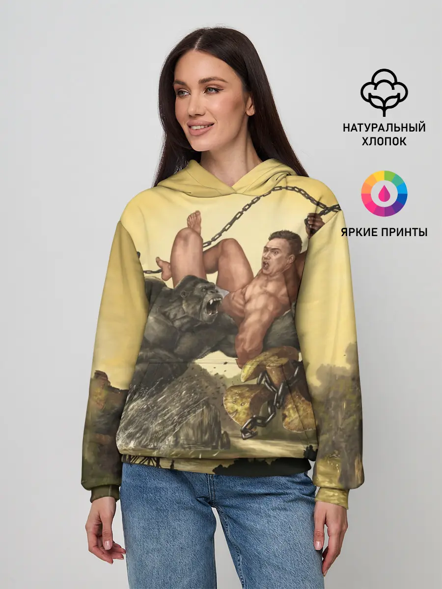 Женское худи / Aniki Fight Art