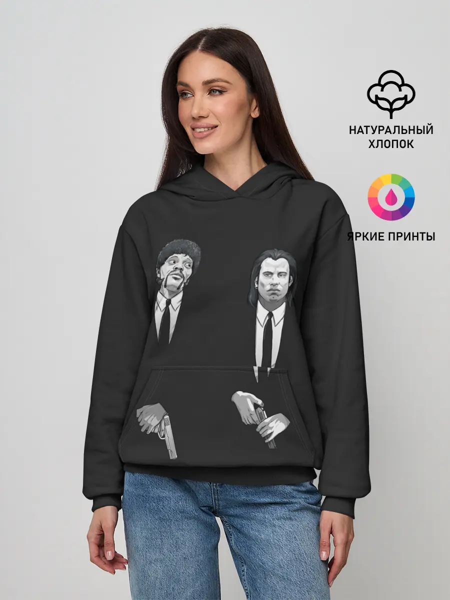 Женское худи / Криминальное Чтиво