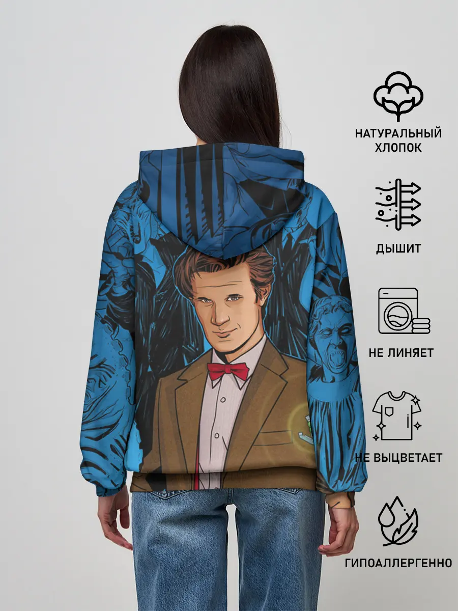 Женское худи / Доктор Кто