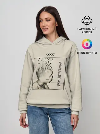Женское худи / XXXTENTACION BAD VIBES FOREVER