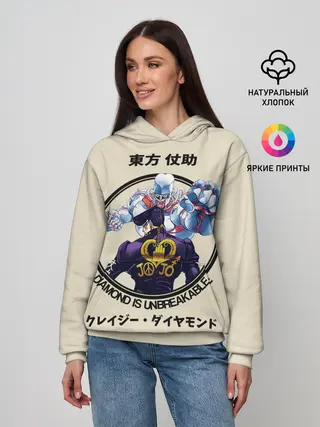 Женское худи / Приключения ДжоДжо