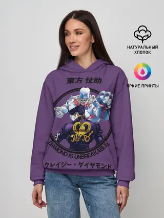 Женское худи / Приключения ДжоДжо