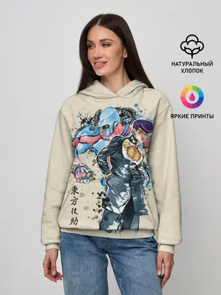 Женское худи / Приключения ДжоДжо