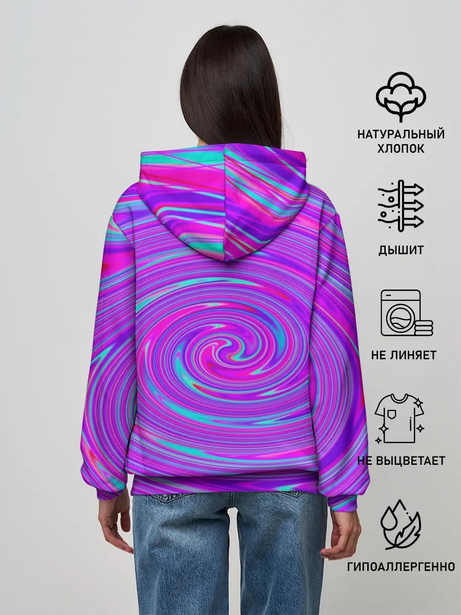 Женское худи / Космическая футболка